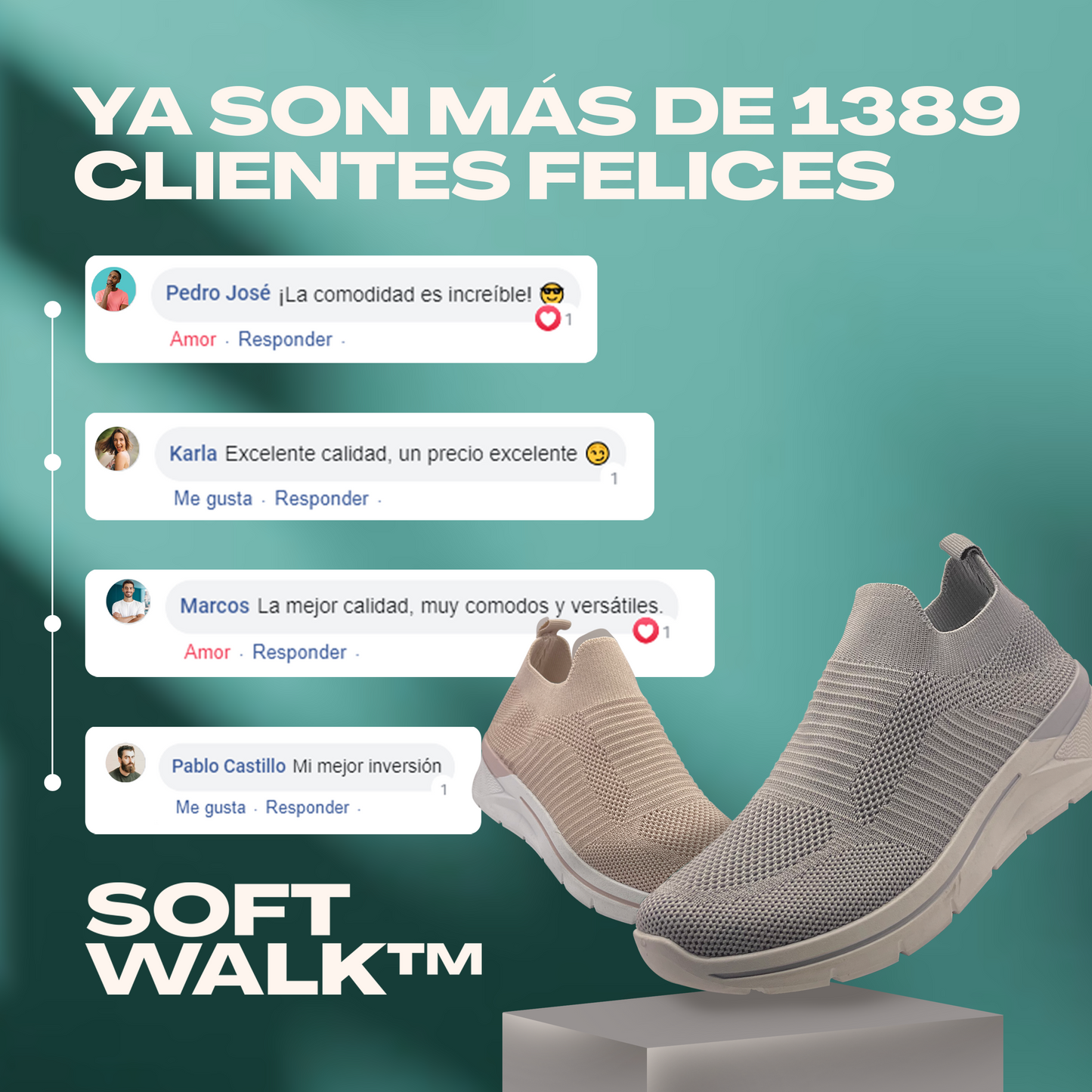 SoftWalk | Zapatillas ortopédicas fabricación Profesional