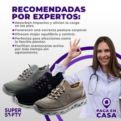 Softy™ | ¡El calzado MEJOR VALORADO DEL 2024! | 53% OFF - Basada en modelo Skechers