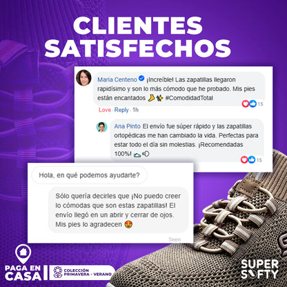 Softy™ | ¡El calzado MEJOR VALORADO DEL 2024! | 53% OFF - Basada en modelo Skechers