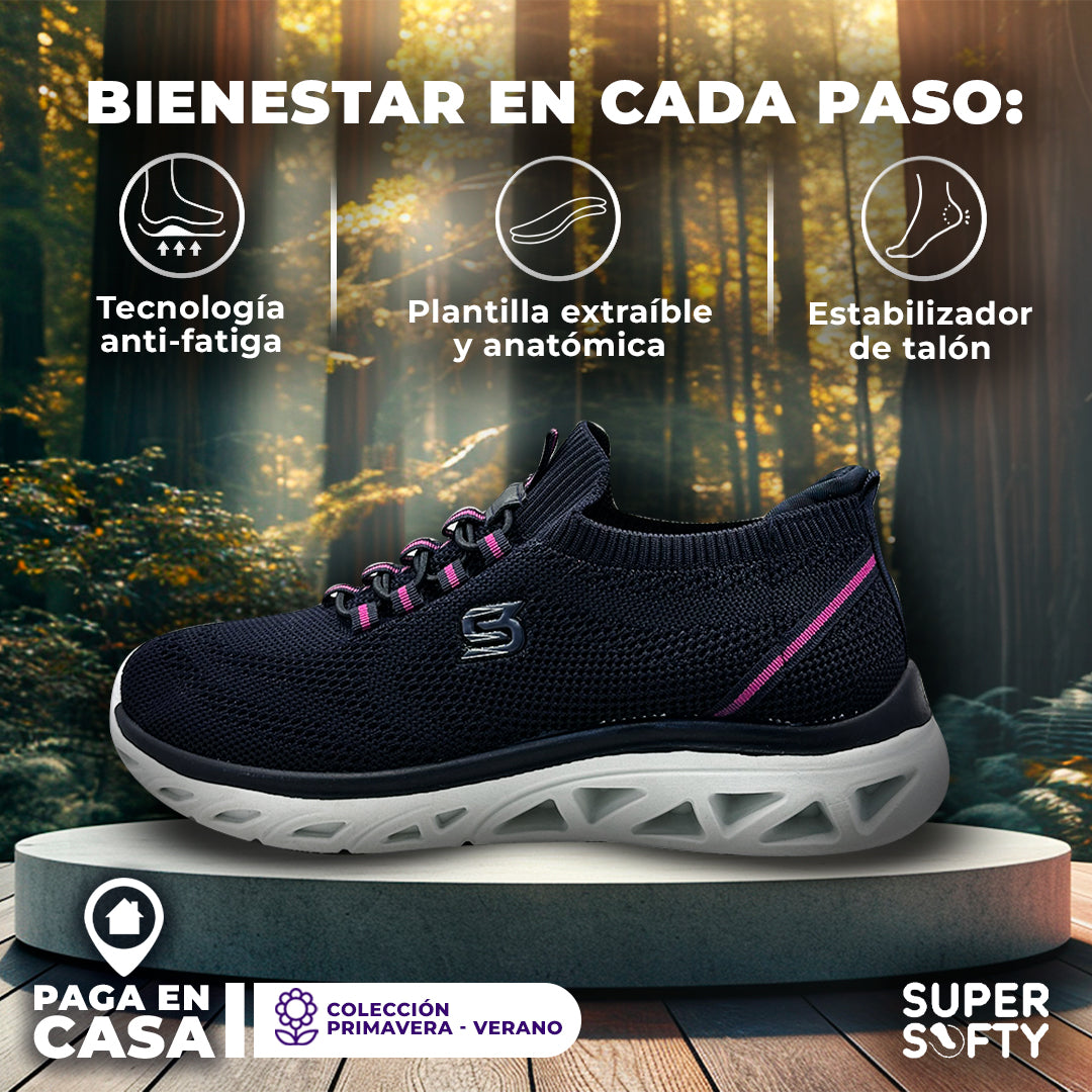 Softy™ | ¡El calzado MEJOR VALORADO DEL 2024! | 53% OFF - Basada en modelo Skechers