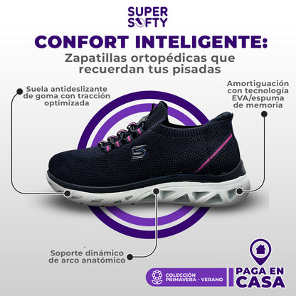 Softy™ | ¡El calzado MEJOR VALORADO DEL 2024! | 53% OFF - Basada en modelo Skechers