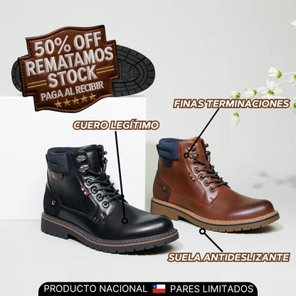 Colección Rucalhue - Botines de CUERO en REMATE - 60% OFF