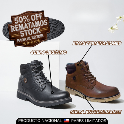 Colección Rucalhue - Botines de CUERO en REMATE - 60% OFF